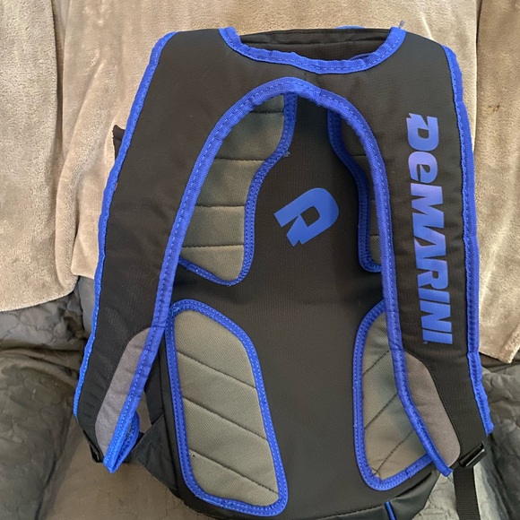 DeMarini Voodoo Rebirth Bat Equipment Pack Baseball Backpack Black